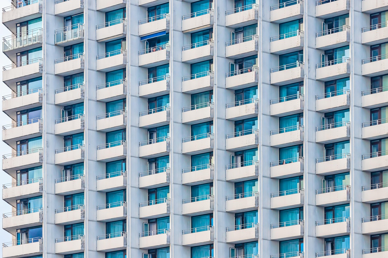 Real estate investment skyscraper